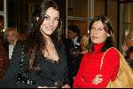 Amsterdam 2 maart 2002
Modeshow Mart Visser in het Hilton
Irene v d Laar met een vriendin