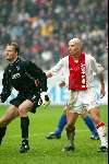 Amsterdam 18 maart 2002
AJAX-Heerenveen 2-0
Hans Vonk en Jan v d Halst
