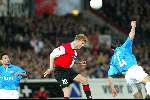 Rotterdam 21 maart 2002
Feyenoord-PSV 1-1 kwartfinale uefa cup
Ernest Faber en Jon Dahl Tomasson