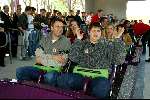 Dronten 29 maart 2002
Opening nieuwe attraktie in six flags.
Joshi de Nijs en Maarten Peeters en Belinda Meuldijk