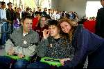 Dronten 29 maart 2002
Opening nieuwe attraktie in six flags.
Joshi de Nijs en Maarten Peeters en Belinda Meuldijk