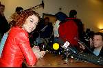 Den Haag  8 maart 2002
Katja Schuurman en ~Bridget Maasland bij presentatie
lijst 0