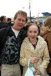 Amsterdam 20 maart 2002
Premiere Britney Spears.
Leon Koop met dochter