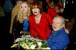 Hilversum 24 maart 2002
Gala  Willeke Alberti Foundation bij studio 21
Ramses Shaffy  met Liesbeth List