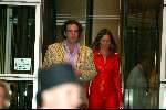 Amsterdam 2 maart 2002
Modeshow Mart Visser in het Hilton
Mariska Hulscher met vriend