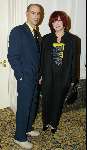 Amsterdam 11 maart 2002
Modeshow Frans Molenaar in Amstel Hotel
Mathilde Santing met vriend