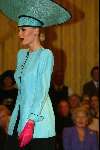 Amsterdam 11 maart 2002
Modeshow Frans Molenaar in Amstel Hotel
Martine v Loon  la bouchere (grootmeesteres Beatrix)