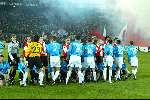 Rotterdam 21 maart 2002
Feyenoord-PSV 1-1 kwartfinale uefa cup
Ronald Waterreus Jan Vennegoor of Hesselink Andre Ooijer Mark v Bommel Theo Lucius en Ernest faber
Onderste rij: Wilfre Bouma Kapser Bogelund Dennis rommedahl Kezzman en Jan Heintze