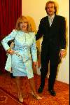 Amsterdam 16 maart 2002
modeshow Paul Schulten in het okura
Patricia Paay en Adam Curry