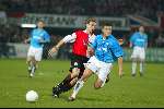 Rotterdam 21 maart 2002
Feyenoord-PSV 1-1 kwartfinale uefa cup
Wilfred Bouma  Paul Bosvelt