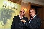 Antwerpen 10 maart 2002
Princess Model of the year verkiezing
Aad Ouborg met Rene v d Gijp