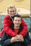 Parijs 15 maart 2002
Disneyland 10 jarig bestaan en opening nieuwe gedeelte.
Richard Krajicek en Daphne Deckers