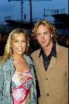 Amsterdam 20 maart 2002
Tanja Jess met vriend.