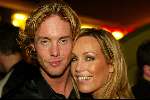Amsterdam 20 maart 2002
Premiere Britney Spears.
Tanja Jess met vriend
