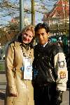 Disneyland Parijs 14 naart 2002
10 jarig bestaan disneyland
Wibi Soerjadi met vrouw