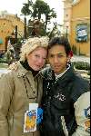 Parijs 15 maart 2002
Disneyland 10 jarig bestaan en opening nieuwe gedeelte.
Wibi Soerjadi met vrouw