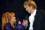 Amsterdam 6 maart 2003
uitreiking van de edison prijzen in de heineken musichall
patricia Paay en adam curry