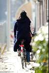 Amsterdam 24 maart 2003
Adelheid Roosen op fiets