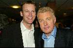Rotterdam 1 maart 2003
Nationale songfestival in ahoy
Andre v Duin met vriend