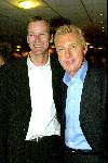 Rotterdam 1 maart 2003
Nationale songfestival in ahoy
Andre v Duin met vriend