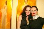 amstelveen 12 maart 2003
Opening expositie ans marcus bij jan v d togtmuseum.
ans met dochter