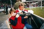 Bobby Enters met Peter Smulders als fotograaf bij PSV
1991