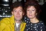 1988 Dave Berry met zijn vrouw
