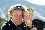 Edwin Smulders met zijn vriendin Anouk Voorveld
21 Februari 2003