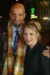 Utrecht 5 maart 2003
Premiere Mayumana  in het Beatrixtheater.
Ellen v Rijn met vriend