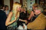 Amsterdam 8 maart 2003
modeshow mart visser in hilton
jan des bouvrie en estelle gullit