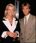 Linda de Mol met haar eerste man Fred Reuter