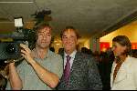 amstelveen 12 maart 2003
Opening expositie ans marcus bij jan v d togtmuseum.
gert jan droge met kameraman