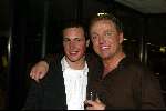 Rotterdam 1 maart 2003
Nationale songfestival in Ahoy
Gordon met zijn vriend Adriaan