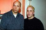 Amsterdam 15 maart 2003
Feestje Net 5 in oude oibibio 
Horres Cohen