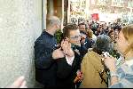 Den Haag 3 maart 2003
Jamai idols bij Noordeinde
