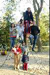 Eerbeek 14 maart 2003
Jamai idols met familie in landal park