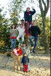 Eerbeek 14 maart 2003
Jamai idols met familie in landal park
