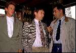 Eindhoven 1988
Jans Gisbers in gesprek met Jack v Gelder en geheel links Steven Rooks