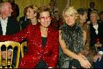 Amsterdam 10 maart 2003
Modeshow Frans Molenaar in amstel hotel.
janine v d ende en coco de meyere