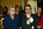 Amsterdam 10 maart 2003
Modeshow Frans Molenaar in amstel hotel.
jeroen krabbe met vrouw