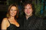 Amsterdam 29 november 2002
Orange Babies gala in passagiers terminal
Mariska Hulscher met vriend