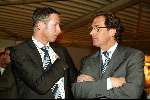 Den Bosch 22 maaart 2003
Indoor brabant 2003
burgemeester Ton rombouts (den bosch) samen met onno Hoes
