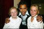 Antwerpen 23 maart 2003
Princess model of the year verkiezing in antwerpen.
pierre v hooijdonk met dochters aad ouborg