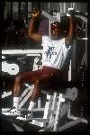 Regilio Tuur wint tijdens een training 1 februari 1993