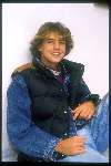 Reinout Oerlemans tijdens ezijn eerste fotosessie
26 september 1990