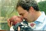 Naarden 5 maart 2003
Rob Fruithof met zijn zoontje Leon