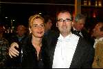 Amsterdam 11 maart 2003
boekenbal in de schouwburg van amsterdam
ronald giphart met vrouw