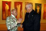 amstelveen 12 maart 2003
Opening expositie ans marcus bij jan v d togtmuseum.
ronald kolk en edgar vos