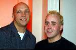 Amsterdam 15 maart 2003
Feestje Net 5 in oude oibibio 
Ruben v d meer