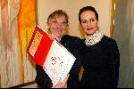 amstelveen 12 maart 2003
Opening expositie ans marcus bij jan v d togtmuseum.
ans en willem nijholt